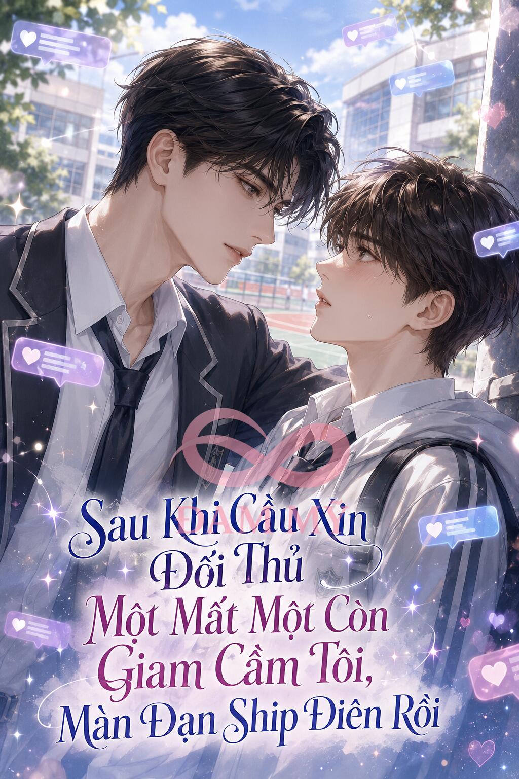 Sau Khi Cầu Xin Đối Thủ Một Mất Một Còn Giam Cầm Tôi, Màn Đạn Ship Điên Rồi